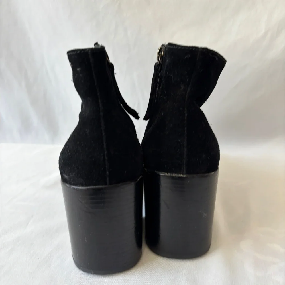 Matisse | Vox‎ Western Embroidered Bootie in Black Suede - 9.5